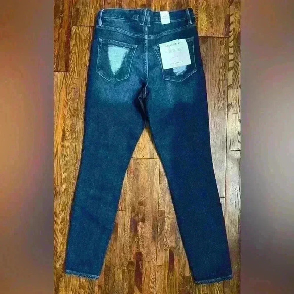 Good American Good Waist Skinny Light Compression Jeans in Indigo - Picture 9 of 9